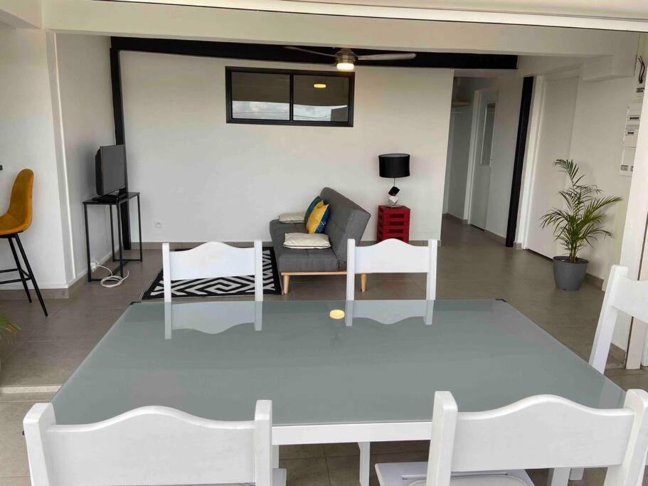 Villa Bahia - Appt F3 Vue Mer Et Montagne Baillif Esterno foto